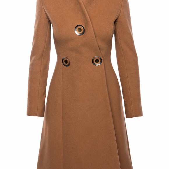 Stella McCartney A-line Wool Coat. 2014 runway collection. - Picture 4 of 6